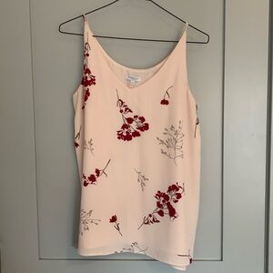 Reitmans Pink Floral Top Size Small EUC